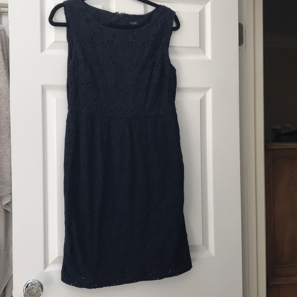 J crew navy dress